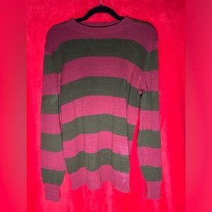 FREDDY KRUEGER SWEATER SIZE S